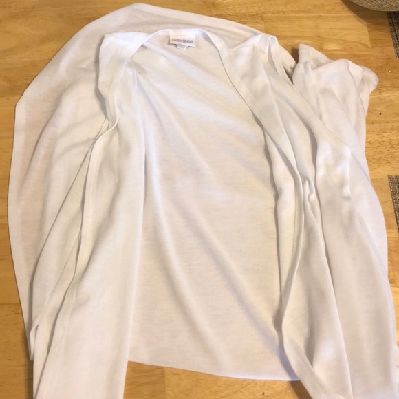 LuLaRoe Jackets & Blazers - Lularoe Solid White Joy